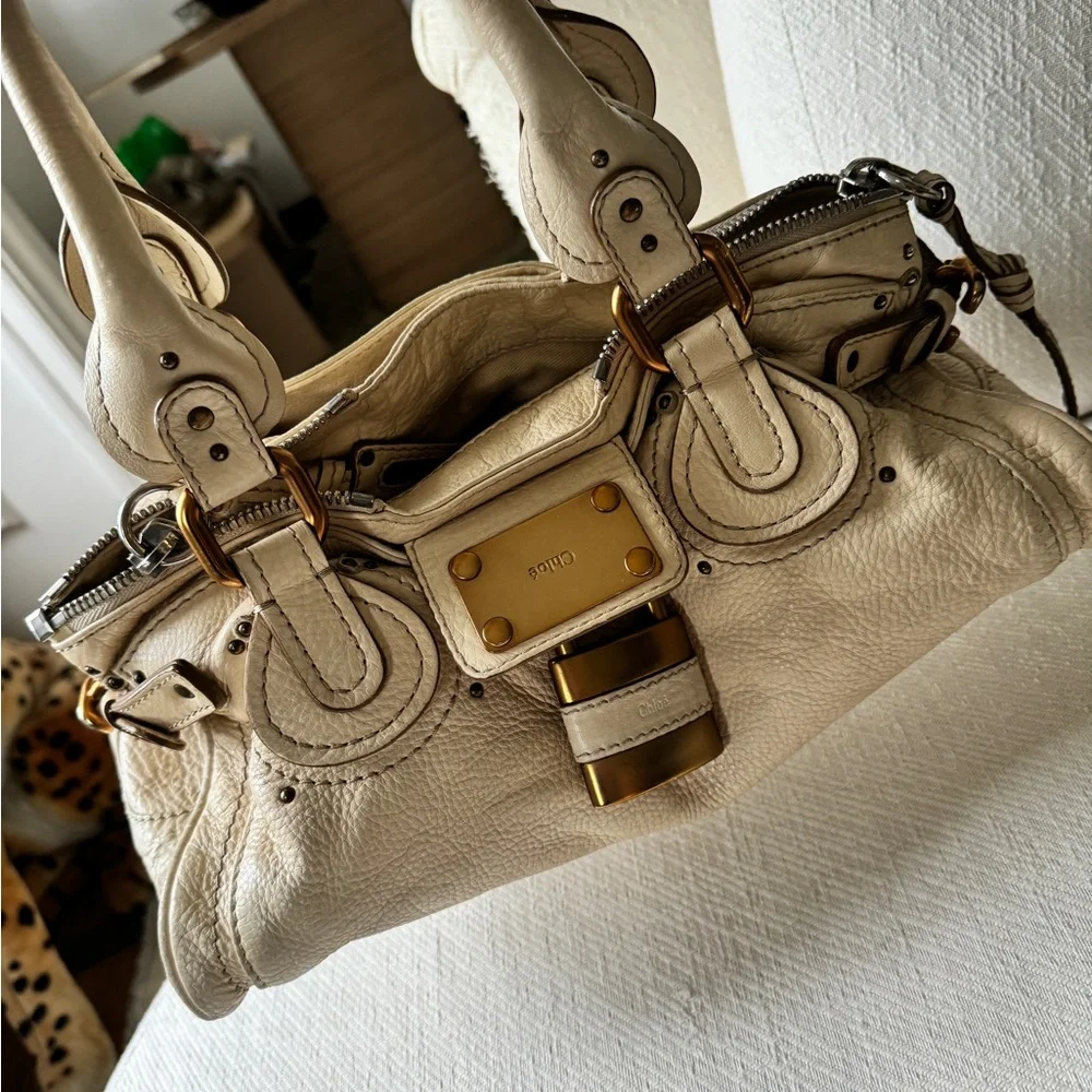 Vintage cream Chloe Paddington Bag - Picture 13 of 16